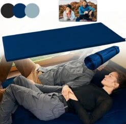 HikeMeister- Slaapmat - 200x 66 X 10 Cm - Zelfopblazend - 1 Persoons - Blauw -Buitenkampeer Winkel 1200x1176 1