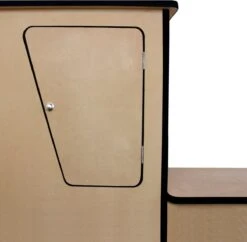 Camper Keuken MDF - Linkerkant EU - Inclusief Kledingstang + Wijnrek - Onbewerkt - Inbouw Kasten Inrichting Kampeerauto Caravan -Buitenkampeer Winkel 1200x1176 6