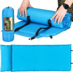 Springos Slaapmat | Zelfopblazend | 186 Cm | Inclusief Hoes & Hoofdkussen | Lichtblauw 35 Springos Slaapmat | Zelfopblazend | 186 Cm | Inclusief Hoes & Hoofdkussen | Lichtblauw -Buitenkampeer Winkel 1200x1180 1