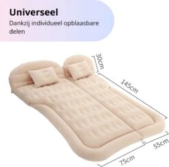 Opblaasbaar Auto Matras - Auto Luchtbed Grijs - Achterbank En Achterbak - Tweepersoons 3-in-1 Universeel Automatras - Inclusief Elektrische Pomp En Accessoires - Kampeer Luchtbed Voor Reizen -Buitenkampeer Winkel 1200x1180 5