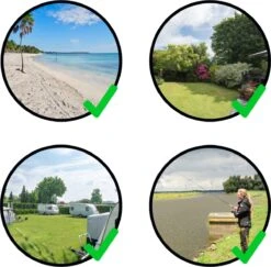 In Round Strandstoel Met Opbergtas – Opvouwbaar / Inklapbaar – Blauw – Campingstoel – Vouwstoel – Visstoel – Strand Stoel / Stoelen – Lichtgewicht Kampeerstoel – Beach Chair – Voor Volwassenen – Outdoor – Camping -Buitenkampeer Winkel 1200x1181 2