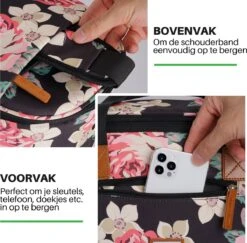 Brisby 4 Laags Geïsoleerde Koeltas - Boodschappentas 21 Liter - Bloemetjes -Buitenkampeer Winkel 1200x1182 19