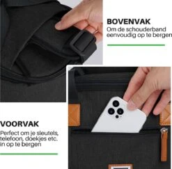 Brisby 4 Laags Geïsoleerde Koeltas - Boodschappentas 21 Liter - Zwart 15 Brisby 4 Laags Geïsoleerde Koeltas - Boodschappentas 21 Liter - Zwart -Buitenkampeer Winkel 1200x1182 21