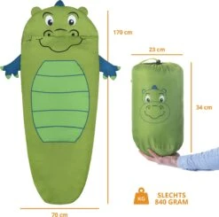 Dutch Mountains Kinderslaapzak Nijlpaard - 170 X 70cm Polyester - Zacht Lichtgewicht – Opberghoes 10 Dutch Mountains Kinderslaapzak Nijlpaard - 170 X 70cm Polyester - Zacht Lichtgewicht – Opberghoes -Buitenkampeer Winkel 1200x1190 5