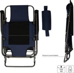 Ligstoel 155x60cm - Opvouwbaar Campingstoel Ligbed Strandstoel Tuinstoel Vouwligstoel Blauw 28 Ligstoel 155x60cm - Opvouwbaar Campingstoel Ligbed Strandstoel Tuinstoel Vouwligstoel Blauw -Buitenkampeer Winkel 1200x1191 6