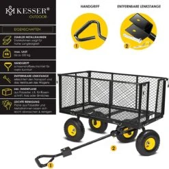 Exxen KESSER® Bolderkar, 550 Kg Belastbaar, Tuinwagen, Transportwagen, Tuinwagen, Uitneembaar Zeil, Gereedschapswagen, Handwagen, Veelzijdig Inzetbaar, Zwart 11 Exxen KESSER® Bolderkar, 550 Kg Belastbaar, Tuinwagen, Transportwagen, Tuinwagen, Uitneembaar Zeil, Gereedschapswagen, Handwagen, Veelzijdig Inzetbaar, Zwart -Buitenkampeer Winkel 1200x1194 2