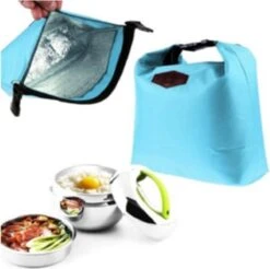 Merkloos Koeltas Lunch - Lunchtas Volwassenen - Kinderen - Lunchtrommel - Picknicktas - Koelzak - Coolbag - Waterdicht - Roze -Buitenkampeer Winkel 1200x1194 5