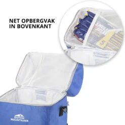 Dutch Mountains Koeltas Rugzak | Cooler Backpack 20 Liter | Picknicktas | Lunchtas | Koelrugzak | Strandtas | Blauw -Buitenkampeer Winkel 1200x1196 26