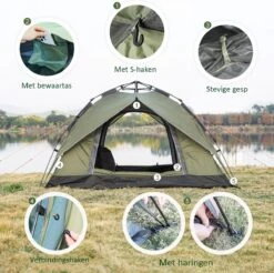 Sens Design Pop Up Tent - Tent - 2-3 Personen -Buitenkampeer Winkel 1200x1197