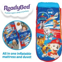 Paw Patrol Junior ReadyBed-2 In 1 Kids Sleeping Inflatable Air Bed In A Bag With A Pump, Polyester, Single 12 Paw Patrol Junior ReadyBed-2 In 1 Kids Sleeping Inflatable Air Bed In A Bag With A Pump, Polyester, Single -Buitenkampeer Winkel 1200x1199 5