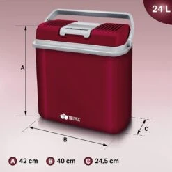 Tillvex- Koelbox, Coolbox, 24 Liter, Rood 13 Tillvex- Koelbox, Coolbox, 24 Liter, Rood -Buitenkampeer Winkel 1200x1199 9