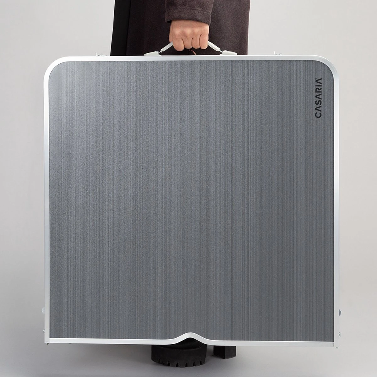 Casaria Campingtafel – Inklapbaar Verstelbaar - 120x60x70 Cm Grijs 5 Casaria Campingtafel – Inklapbaar Verstelbaar - 120x60x70 Cm Grijs - Afbeelding 5