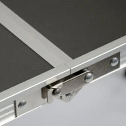 Aluminium Kampeertafel 120x60cm - Campingtafel Inklapbaar - 3-voudig Verstelbare Vouwtafel Antraciet -Buitenkampeer Winkel 1200x1200 1021