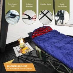 Skandika Ruka S Kleine Campingtafel – Campingtafels - Aluminium Campingtafel, Opvouwbaar, Zeer Licht, Eenvoudig Te Monteren, Stabiele Standaard - Opvouwtafel Voor Kamperen, Tenten Wandelen, Reizen, Thuis, Tuin – Tot Max. 20 Kg. - Grijs -Buitenkampeer Winkel 1200x1200 1033