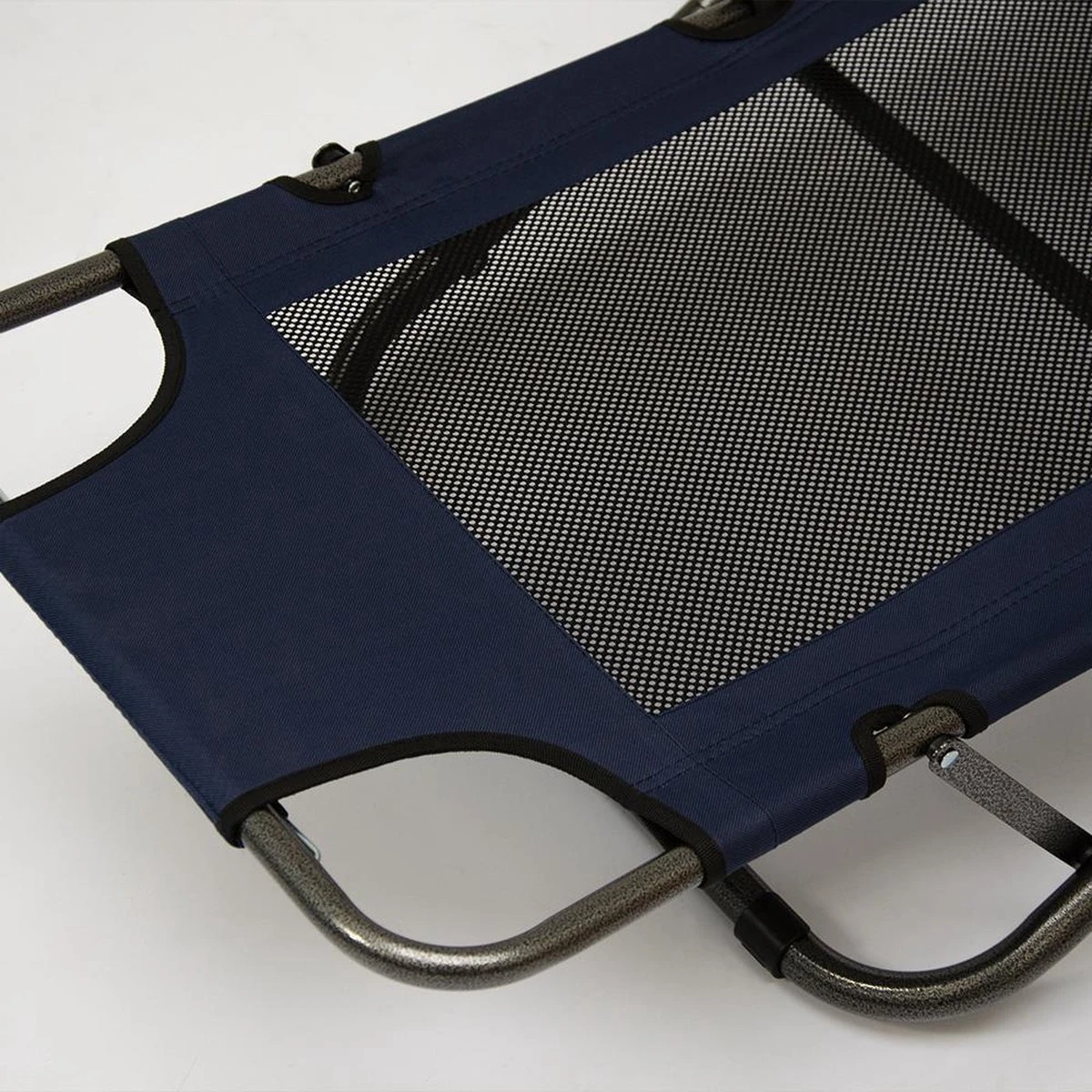 Ligstoel 155x60cm - Opvouwbaar Campingstoel Ligbed Strandstoel Tuinstoel Vouwligstoel Blauw 9 Ligstoel 155x60cm - Opvouwbaar Campingstoel Ligbed Strandstoel Tuinstoel Vouwligstoel Blauw - Afbeelding 9