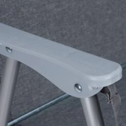 Relaxdays Strandstoel Opvouwbaar - Set Van 2 - Lage Campingstoel - Kampeerstoel Leuning - Grijs -Buitenkampeer Winkel 1200x1200 1094