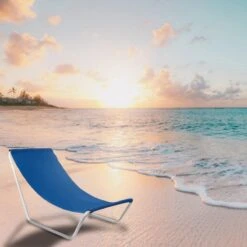 In Round Strandstoel Met Opbergtas – Opvouwbaar / Inklapbaar – Blauw – Campingstoel – Vouwstoel – Visstoel – Strand Stoel / Stoelen – Lichtgewicht Kampeerstoel – Beach Chair – Voor Volwassenen – Outdoor – Camping -Buitenkampeer Winkel 1200x1200 1128