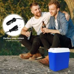 Niceey Thermo Elektrische Koelbox - 24 Liter - Koelbox Elektrisch 12v 230 Volt - Coolbox - Koelt & Verwarmt - Blauw -Buitenkampeer Winkel 1200x1200 1293