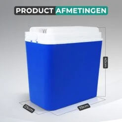Niceey Thermo Elektrische Koelbox - 24 Liter - Koelbox Elektrisch 12v 230 Volt - Coolbox - Koelt & Verwarmt - Blauw -Buitenkampeer Winkel 1200x1200 1295