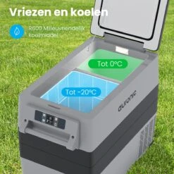 Auronic Elektrische Koelbox - 49.5L - Compressor - 12V En 240V - Grijs -Buitenkampeer Winkel 1200x1200 1330