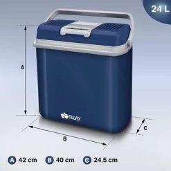 Tillvex- Koelbox, Coolbox, 24 Liter, Blauw -Buitenkampeer Winkel 1200x1200 1362