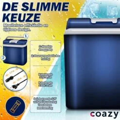 Coazy Koelbox 24L Elektrisch 12v 230 Volt - Met ECO Modus Voor Auto & Camping - Elektrische Frigobox Klein - Verkoelt En Verwarmt - Eco Modus - MiniBar - Electrische Mini Koelkast 9 Coazy Koelbox 24L Elektrisch 12v 230 Volt - Met ECO Modus Voor Auto & Camping - Elektrische Frigobox Klein - Verkoelt En Verwarmt - Eco Modus - MiniBar - Electrische Mini Koelkast -Buitenkampeer Winkel 1200x1200 1452