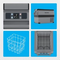 Auronic Elektrische Koelbox - 40.5L - Compressor - 12V En 240V - Grijs -Buitenkampeer Winkel 1200x1200 1462