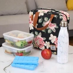 Brisby 4 Laags Geïsoleerde Koeltas - Lunchtas 7 Liter - Bloemetjes -Buitenkampeer Winkel 1200x1200 1487