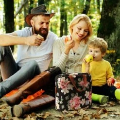 Brisby 4 Laags Geïsoleerde Koeltas - Lunchtas 7 Liter - Bloemetjes -Buitenkampeer Winkel 1200x1200 1488