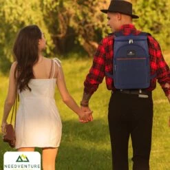 Needventure Koeltas - Lunchtas - Koelrugtas - Picknicktas - 20 Liter - Flessenhouder - Bieropener - Blauw -Buitenkampeer Winkel 1200x1200 1527