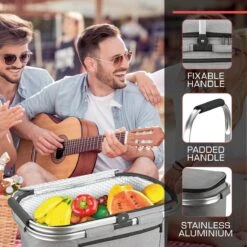 Bomoe Koeltas Picknickmand Opvouwbaar IceBreezer K47 - 47x27x26 Cm - 32 Liter- Perfect Voor Barbecues Of Boodschappen -Buitenkampeer Winkel 1200x1200 1691