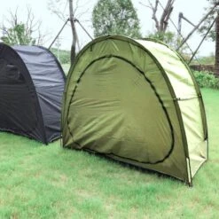 Merkloos Fietstent,Beschermhoes Fietsenschuur, Tent Voor Camping In De Open Lucht-groen 200*80*165CM -Buitenkampeer Winkel 1200x1200 17