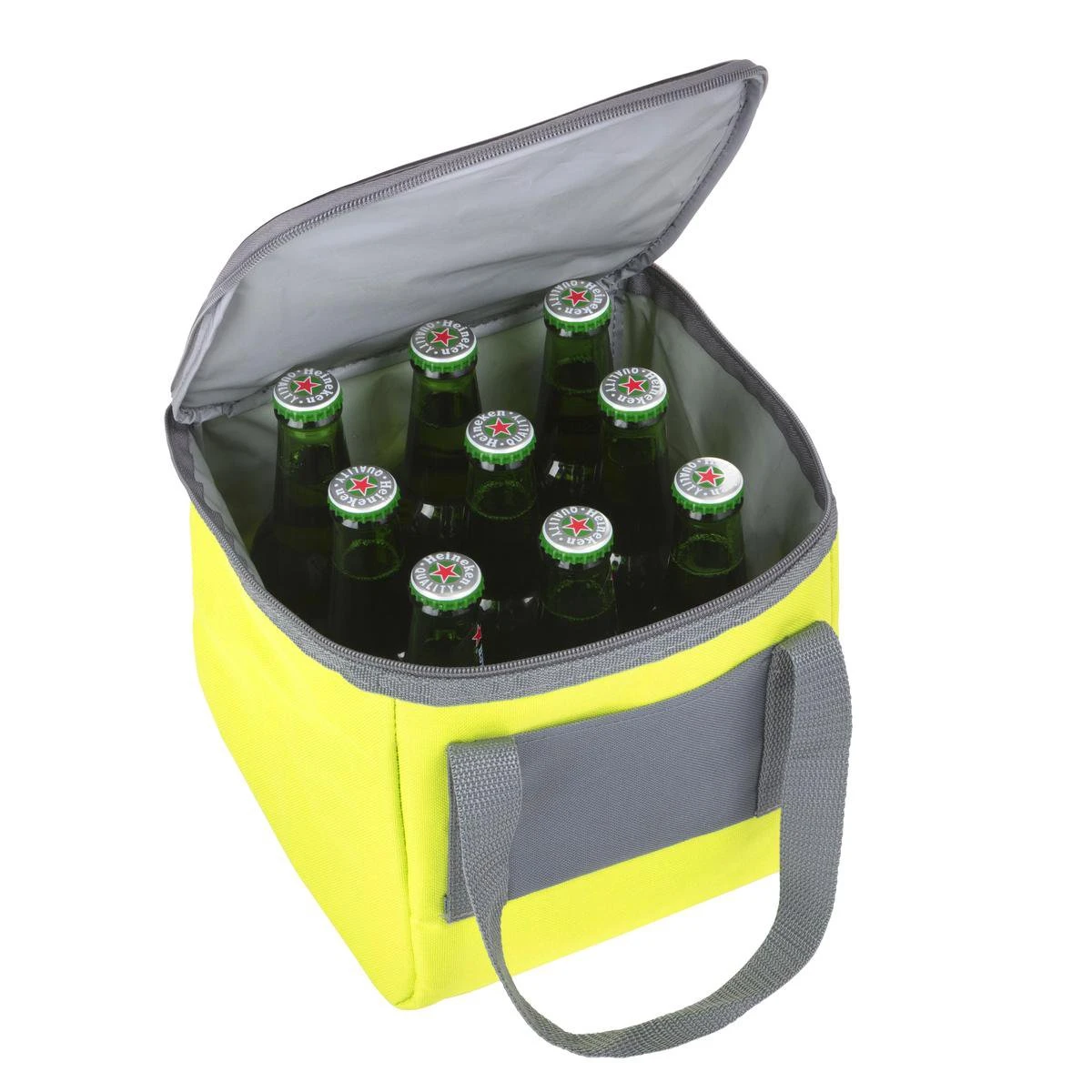 Basis Sterke Koeltas Set - 25 + 10 Liter - Lunchtas - Geïsoleerde Koeltassen - Picknicktas - Coolerbag - Groen 4 Basis Sterke Koeltas Set - 25 + 10 Liter - Lunchtas - Geïsoleerde Koeltassen - Picknicktas - Coolerbag - Groen - Afbeelding 4