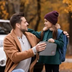 Brisby 4 Laags Geïsoleerde Koeltas - Lunchtas 1.5 Liter - Lichtgrijs -Buitenkampeer Winkel 1200x1200 1814