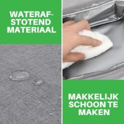 Brisby 4 Laags Geïsoleerde Koeltas - Lunchtas 1.5 Liter - Lichtgrijs -Buitenkampeer Winkel 1200x1200 1815