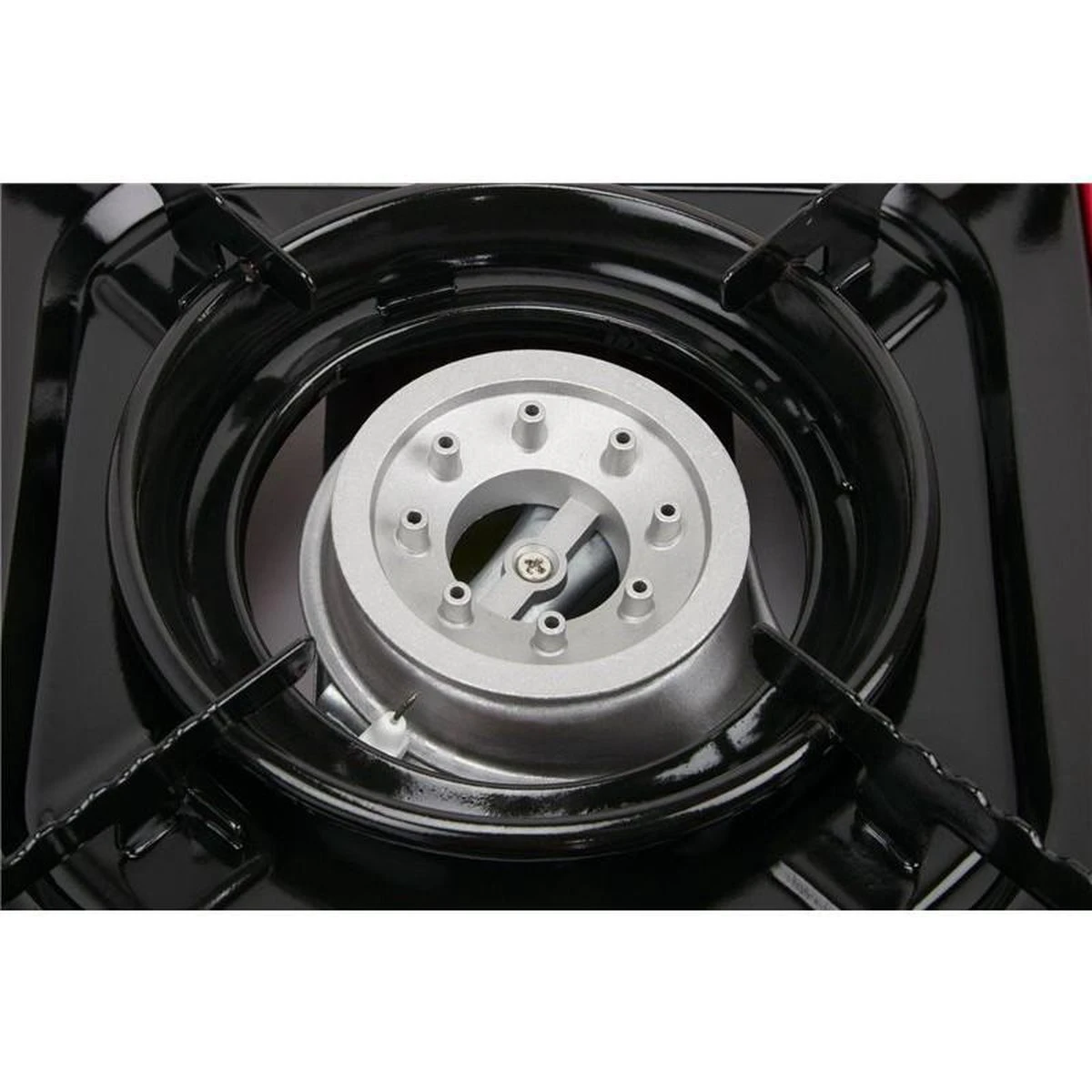 Draagbaar Camping Kookstel 1-Pits - Kooktoestel Kampeer Kookstel - Gasstel Gasfornuis Gaspit - Gas Kookplaat 2 Draagbaar Camping Kookstel 1-Pits - Kooktoestel Kampeer Kookstel - Gasstel Gasfornuis Gaspit - Gas Kookplaat - Afbeelding 2