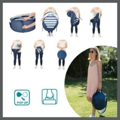 Babymoov Babyni Speelruimte & Extra Bedje Anti-UV FPS 50+ Marinière -Buitenkampeer Winkel 1200x1200 189