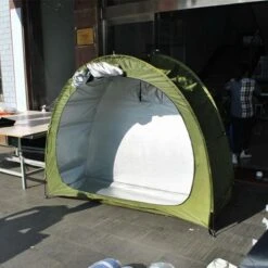 Merkloos Fietstent,Beschermhoes Fietsenschuur, Tent Voor Camping In De Open Lucht-groen 200*80*165CM -Buitenkampeer Winkel 1200x1200 19