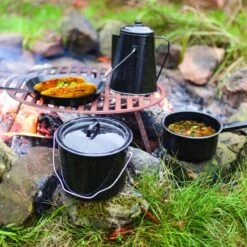 ESSCHERT DESIGN Pannenset Kampvuur - 4 Delig - Outdoor - Metaal -Buitenkampeer Winkel 1200x1200 1975