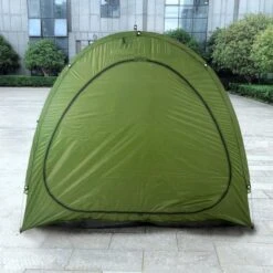 Merkloos Fietstent,Beschermhoes Fietsenschuur, Tent Voor Camping In De Open Lucht-groen 200*80*165CM -Buitenkampeer Winkel 1200x1200 21