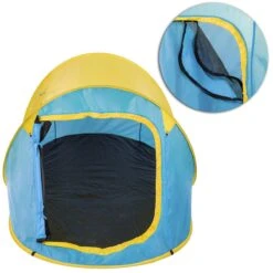 Pop Up Tent Waterkolom 1500 Mm/Cm² - Blauw - 2 Persoons 8 Pop Up Tent Waterkolom 1500 Mm/Cm² - Blauw - 2 Persoons -Buitenkampeer Winkel 1200x1200 25