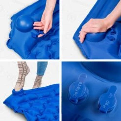 TRVLMORE Slaapmat - Zelfopblazend - 1 Persoons - Ingebouwde Pomp En Kussen - Blauw -Buitenkampeer Winkel 1200x1200 266