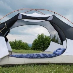 TRVLMORE Slaapmat - Zelfopblazend - 1 Persoons - Ingebouwde Pomp En Kussen - Blauw -Buitenkampeer Winkel 1200x1200 270