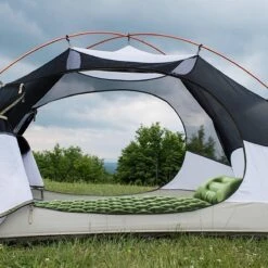 TRVLMORE Slaapmat - Zelfopblazend - 1 Persoons - Ingebouwde Pomp En Kussen - Groen -Buitenkampeer Winkel 1200x1200 284