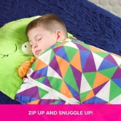 Roze Kat Kinderen Slaapzak -180 Cms |slaapzak Junior | Nappers | Children Sleeping Bag | Kinderen Slaapzak | Super Soft 2 In 1 Fun Pillow &Sleepy For Boys | Roze Kat Slaapzak | Zachte Slaapzak | Knuffel Slaapzak | 2 In 1 Slaapzak | Kinderen -Buitenkampeer Winkel 1200x1200 360