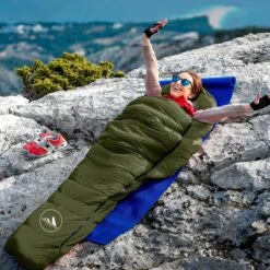 HikeMeister® Outdoor Survival Fishing Mummy Slaapzak 230 X 80 Cm -8°C -Buitenkampeer Winkel 1200x1200 381
