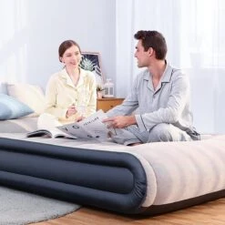 Sable Luxe Queen Size 2 Persoons Luchtmatras Met Ingebouwd Kussen, Opblaasbaar Luchtbed Met Ingebouwde Elektrische Pomp Voor Kamperen, Reizen Of Overnachtende Gasten Of Festival 10 Sable Luxe Queen Size 2 Persoons Luchtmatras Met Ingebouwd Kussen, Opblaasbaar Luchtbed Met Ingebouwde Elektrische Pomp Voor Kamperen, Reizen Of Overnachtende Gasten Of Festival -Buitenkampeer Winkel 1200x1200 480