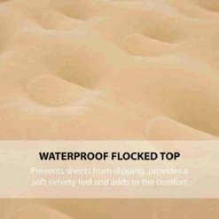 Merkloos Avenli 88030 Hoog Verhoogd Gevlokt Luchtbed | Queensize | Ingebouwde Pompen | Snelle En Gemakkelijke Inflatie -Buitenkampeer Winkel 1200x1200 498