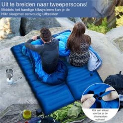 Hikr® Slaapmat 10cm+ Dikte - Comfortabel Luchtmatras - Zelfopblazend Met De Voet - TPU+40D Nylon - Slaapmatje Eenpersoons En Uit Te Breiden Tot Tweepersoons - Slaapmat Met Ingebouwde Pomp 13 Hikr® Slaapmat 10cm+ Dikte - Comfortabel Luchtmatras - Zelfopblazend Met De Voet - TPU+40D Nylon - Slaapmatje Eenpersoons En Uit Te Breiden Tot Tweepersoons - Slaapmat Met Ingebouwde Pomp -Buitenkampeer Winkel 1200x1200 502