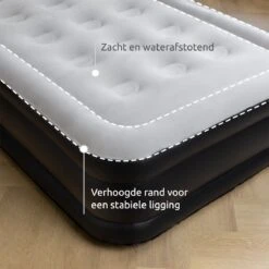 BluMill Eenpersoons Luchtbed - Met Ingebouwde Pomp - Luchtbed Zelfopblazend - Incl. Draagtas - 191x99x36 Cm -Buitenkampeer Winkel 1200x1200 512